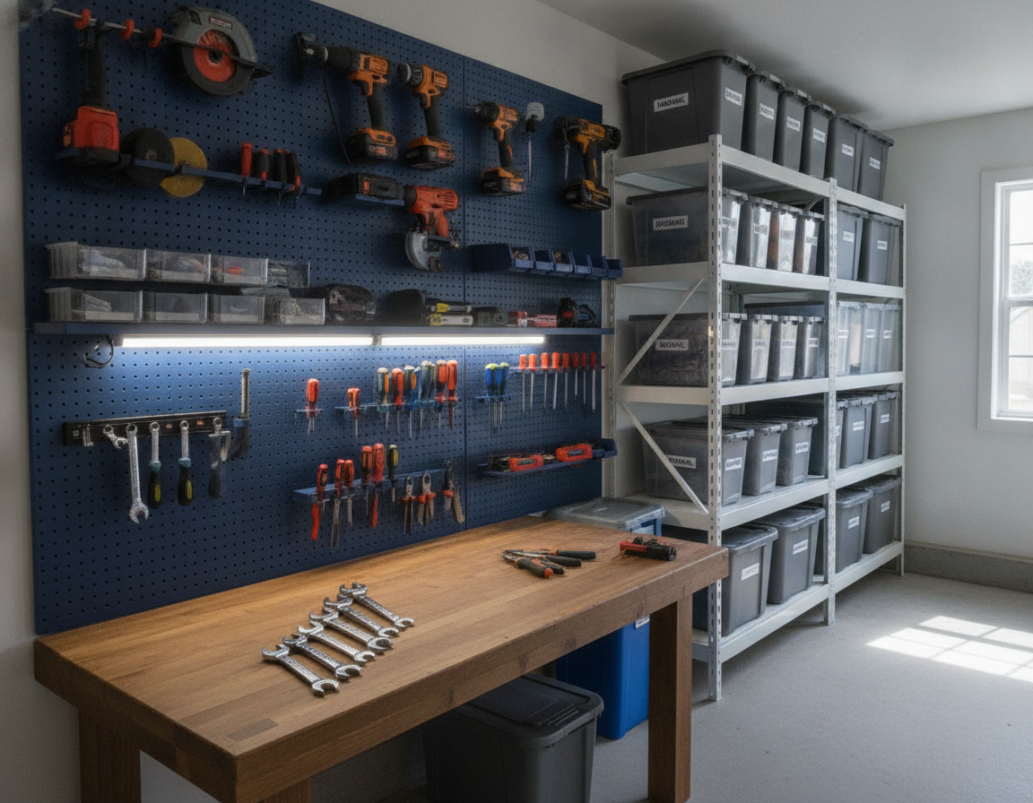 Garage Organization Wall